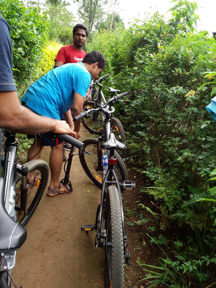 AdventuresTree's tweet image. Get set go  for a ride ! Cycling holidays in Kerala. Info@temple-tree.com for experiences of India