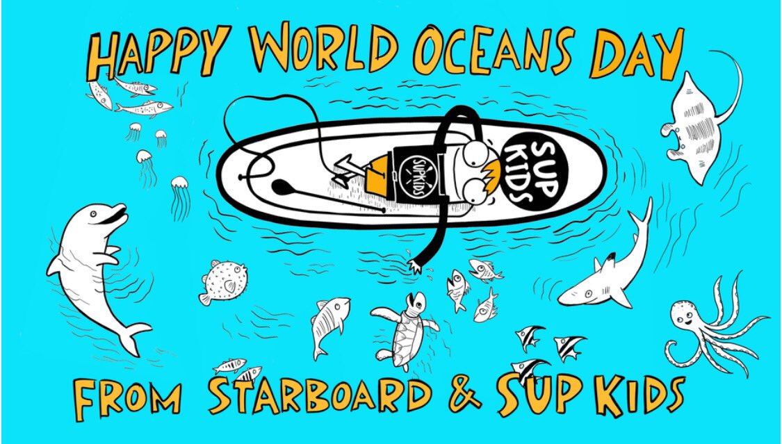 leilanigibson's tweet photo. Celebrating the launch of SUPkids &amp; #Starboard partnership on World Oceans Day! @ #supkids #WorldOceansDay https://t.co/0Iuq1GJrP8