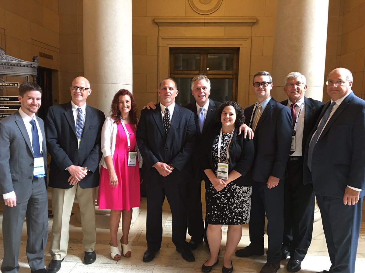 vjbarn's tweet photo. Virginia team celebrating #BIO2016 Governor of the Year. @YesVirginia_org @GovernorVA @grpva @VaBeachED https://t.co/Doqk5trlJj