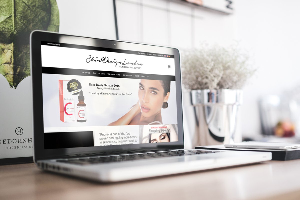 codecreative_uk's tweet photo. We're happy to present the new site designed by us for our friends over at @SkinDesignLDN! https://t.co/iUio2BgzQU 😄 https://t.co/ZJ5pGBZ8jF