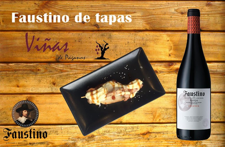 #FaustinoDeTapas descubre #ViñasDePaganos y su secreto a la parrilla con crema de patata #FelizMiercoles #WineLover