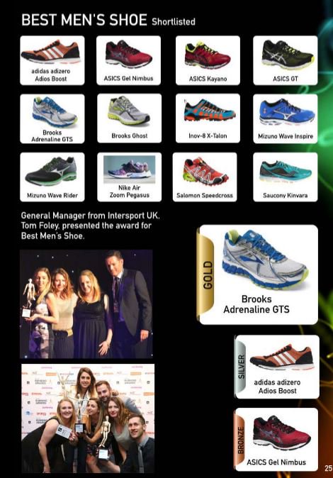 RunningAward's tweet photo. AND the top 12 Men's running shoes for 2016 https://t.co/ptx9DWAS9N @Brooksrunninguk @adidasUK @ASICSUK #TRA2016 https://t.co/Qzm75rGpjl