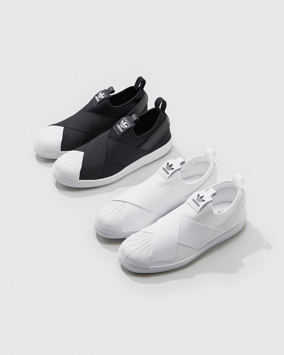 sizeofficial's tweet image. .@adidasoriginals are back with the Women’s Superstar Slip-On: bit.ly/25Ms8HM