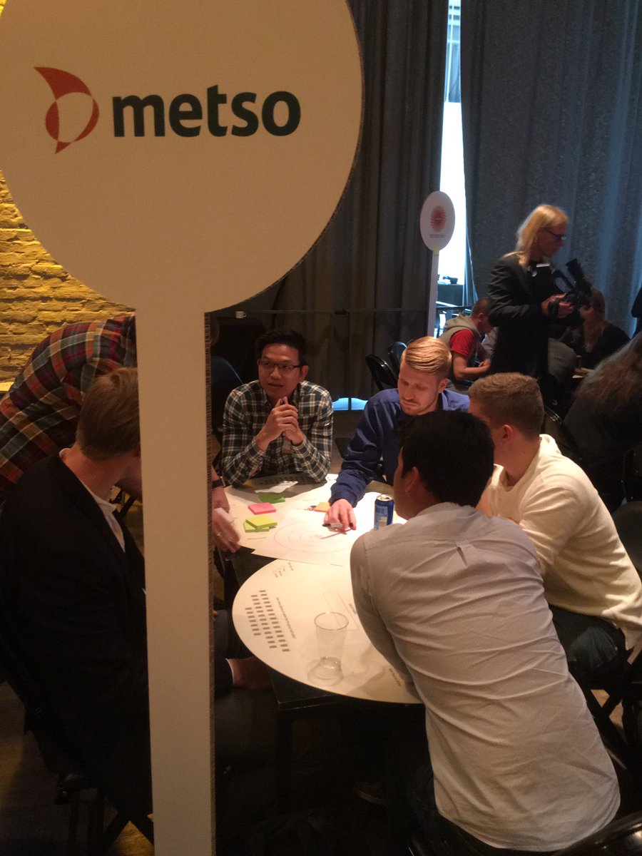 MetsoOfficial's tweet photo. Metso @ADIC16 kick-off. Digitaalisten ratkaisujen innovaatiohaaste #TheMetsoWay #MetsoNetwork #slush16 #ADIC16 https://t.co/pa0c9NKyqd
