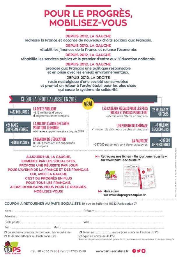 RachidTemal's tweet image. #2012 @fhollande #MesuresDeGauche #DuProgresEnPlus @partisocialiste @ps_medias #QuinquennatHollande