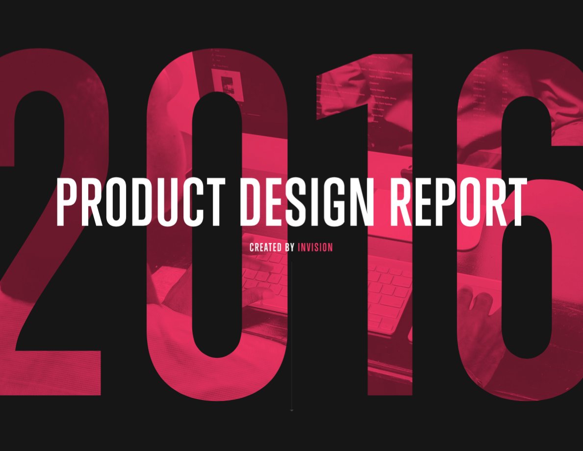 lissalauren's tweet photo. Just downloaded the new Product Design Report by @InVisionApp. Wonderful study / insights. https://t.co/s3dshRYqbd https://t.co/3yBNapwUeZ