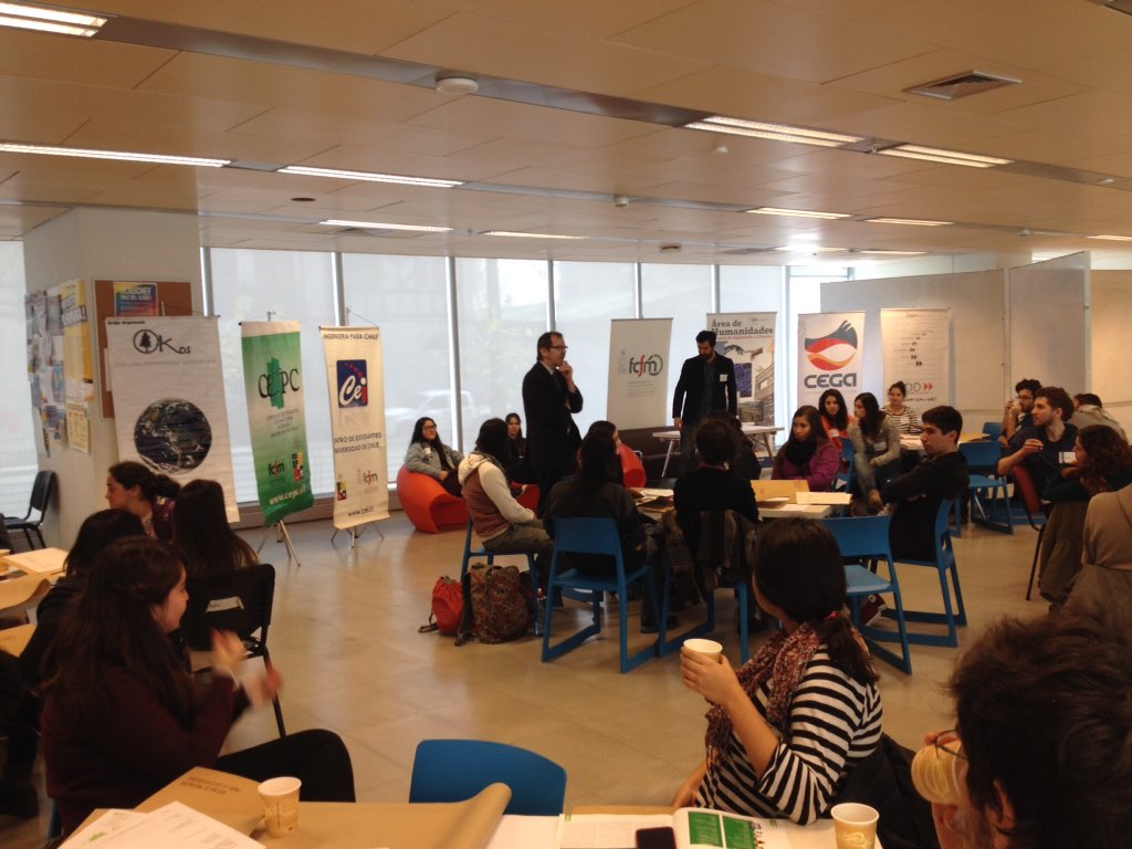 Ya comenzó el 1er Encuentro de Trabajo en Sustentabilidad de la <a href="/UChile_Beauchef/">U. Chile - Ingeniería y Ciencias</a>