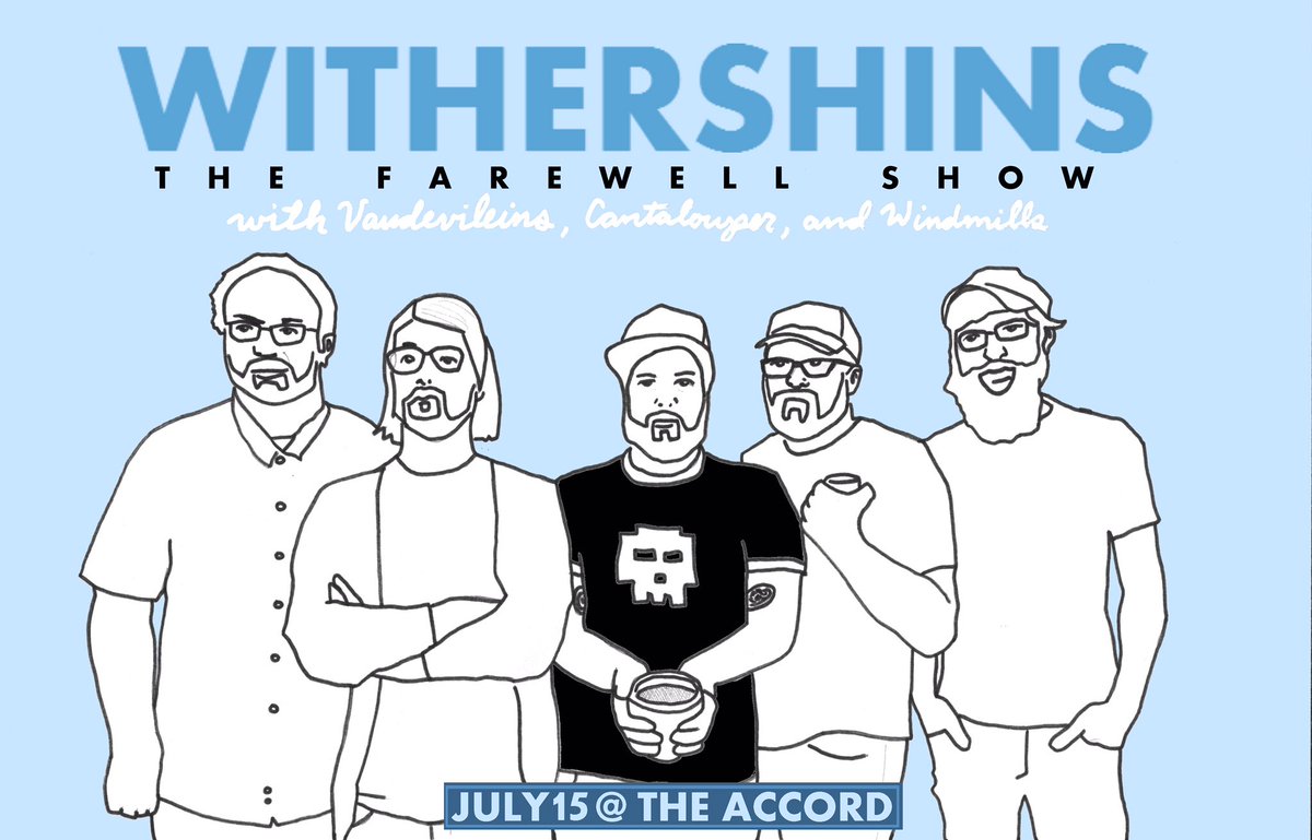 #ICYMI we will not be an active band after our 7/15 gig at @intheaccord 

Please join us at the show and say goodbye