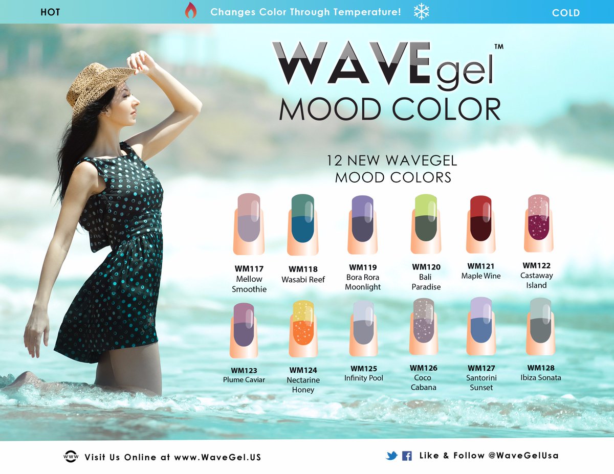 WAVEGEL 12 NEW MOOD COLORS