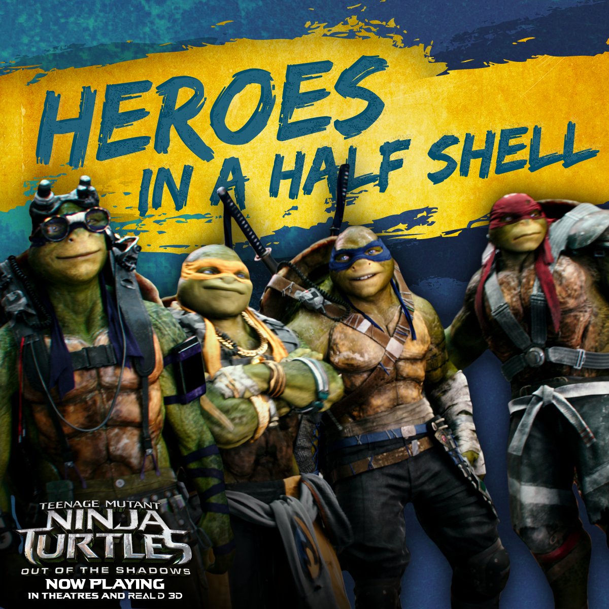 Preview Film Teenage Mutant Ninja Turtles Out Of The Shadows 2016