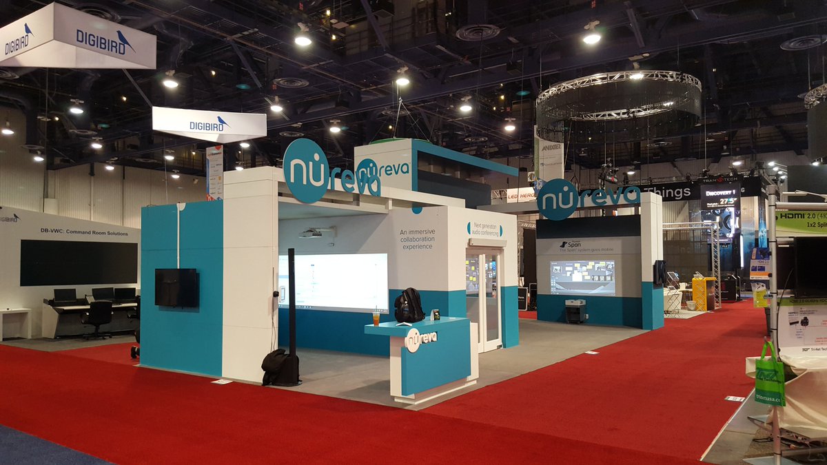 Expographiq's tweet image. Check out @NurevaInc #InfoComm16 Booth N2847 Wishing the team a great and successful show!