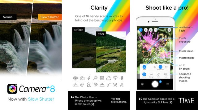 Camera+ App Gets Updated With Slow Shutter Feature, Ultra-Low ISO, Import and Shar... iClarified.com/55531