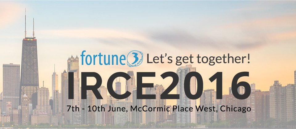 Tweet: "I'm here" ... and let's get together @ IRCE 2016