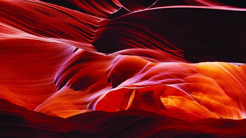 PeterLik's tweet photo. “The vibrant, abstract colors make #AntelopeCanyon a sensational place to shoot.” - #PeterLik #WednesdayWisdom https://t.co/19Itbq3Ryl
