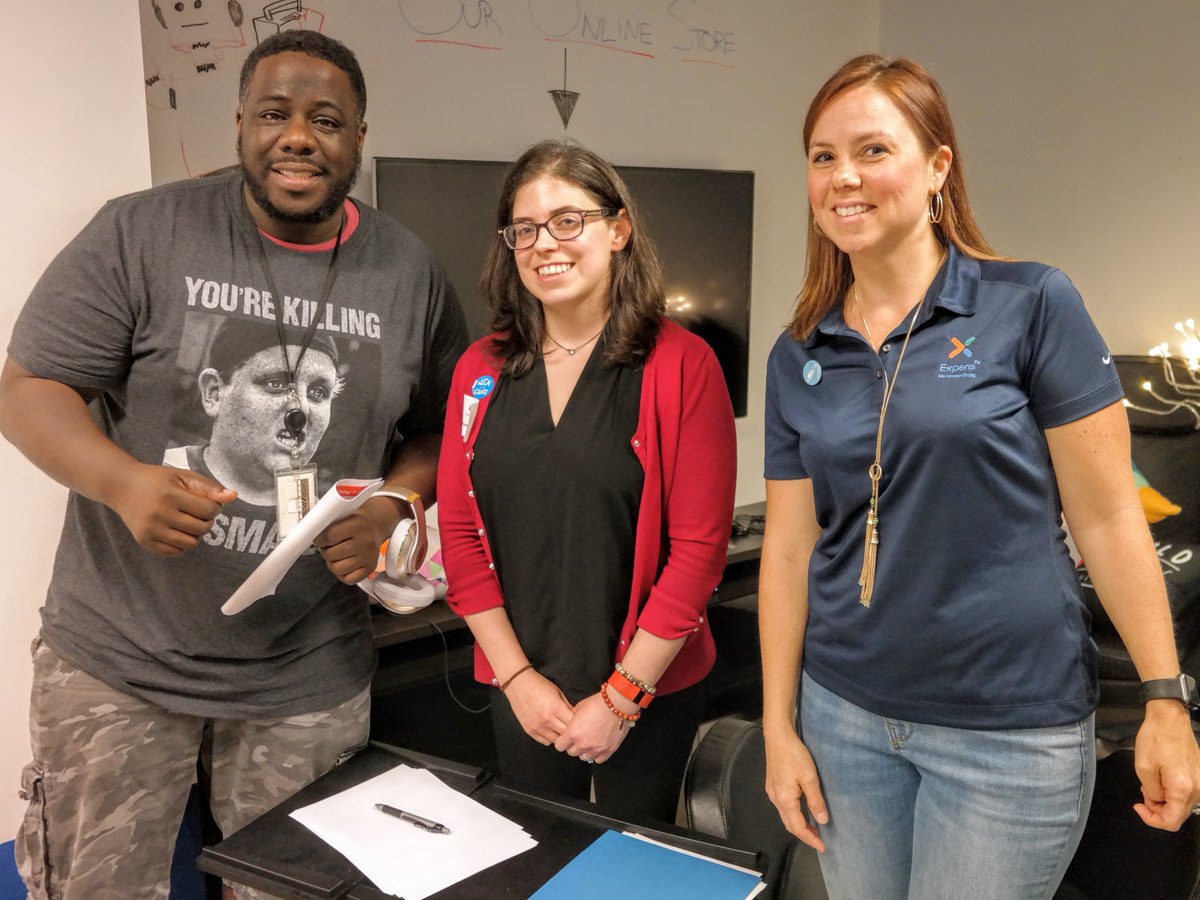 opendatade's tweet photo. At #DataWorks16: our honorable judges were @code_rhino, @danarohrbough and Joy B. #opendata #hackforchange #NDoCH https://t.co/PqBBZ8jrHt