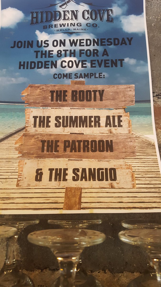 BrewersFork's tweet photo. 4 hours we pour some @HiddenCoveBeer brews. We have a little bit of everything lined up for ya. 
#Springdrinking https://t.co/HwthUKBNKT