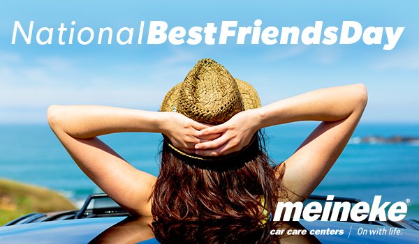 meinekecarcare's tweet photo. You depend on your car for a lot of things. It depends on you for everything! #NationalBestFriendsDay #OnWithLife https://t.co/Zqe4RqPhQm