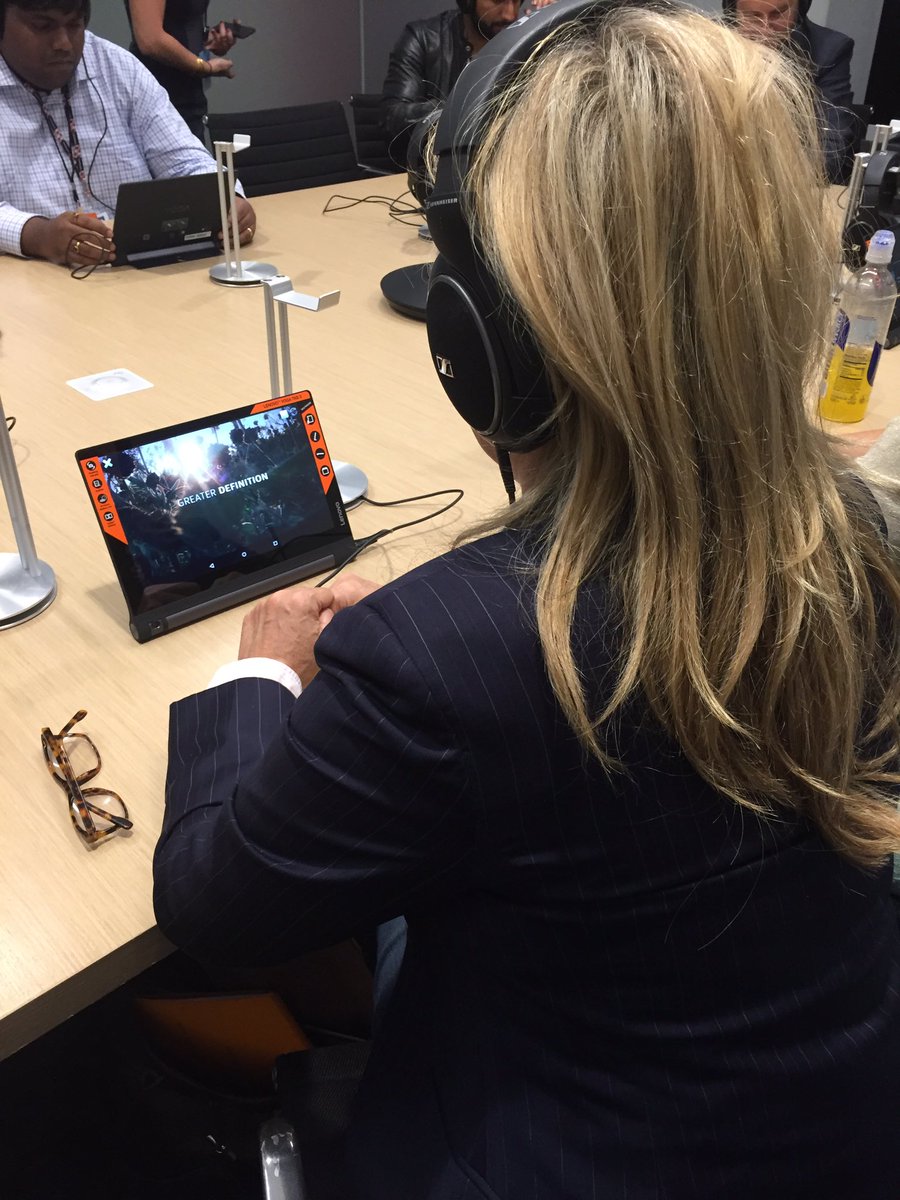 NickyWill100's tweet image. Seriously cinematic sound quality with @dolby atmos even on a Tablet. Totally immersive #yogatab3