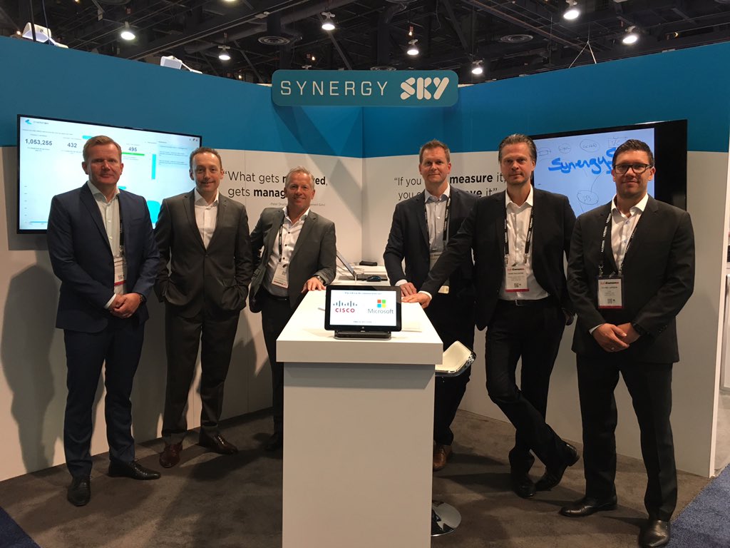 Tolga_Sakman's tweet photo. Team @SynergySKY booth N2813. Showing the newly announced Enterprise Edition. Stop by for a demo. https://t.co/LbDloLa5zw