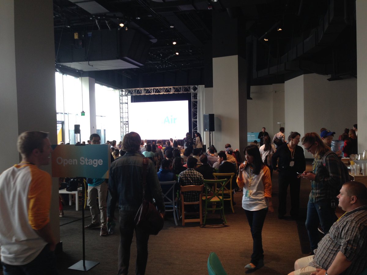 Representing <a href="/Airbnb/">Airbnb</a> #openAIR #SanFrancisco Thx 4 having us! #trust reputation #personalization #innovation #global