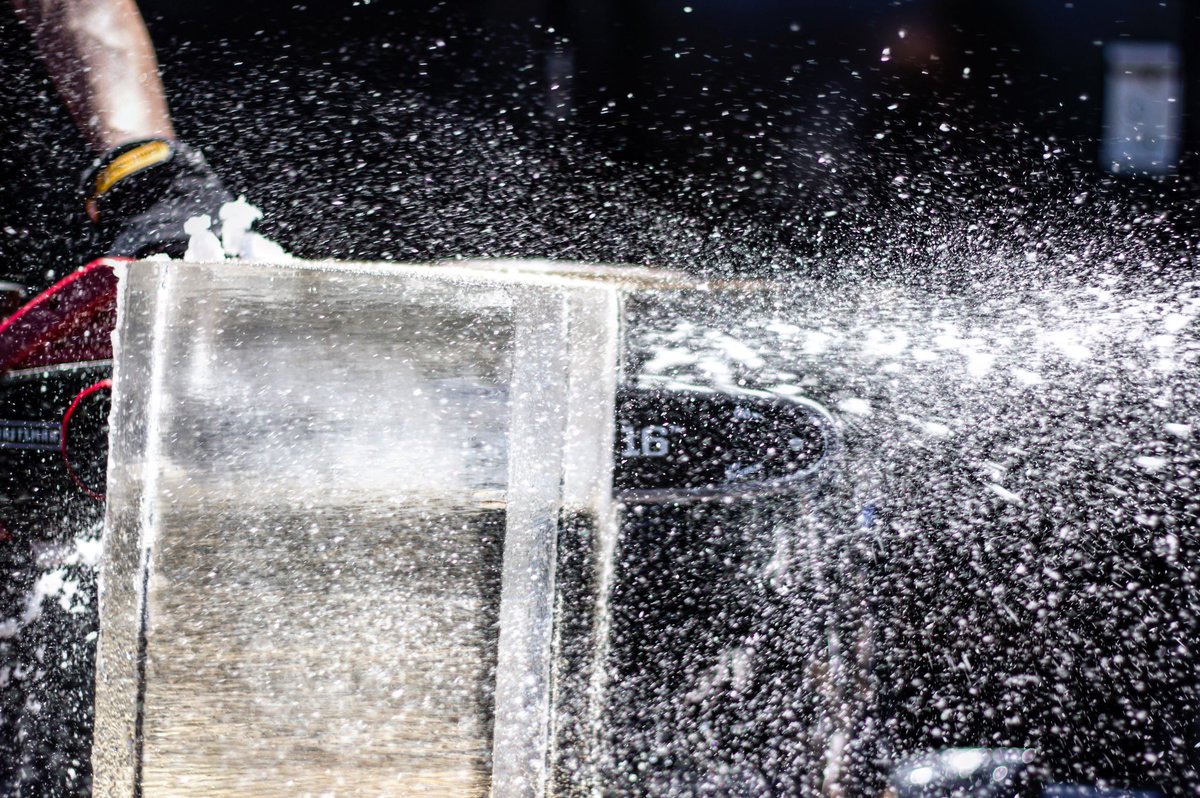 SugarHouseBar's tweet image. From block to glass #Detroit #IceProgram