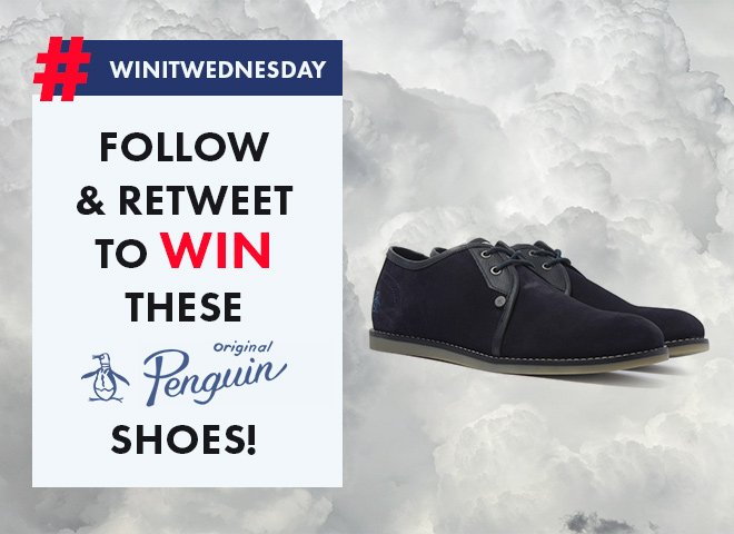 bbclothing's tweet image. LAST CHANCE: Follow and RT to win this pair of @OriginalPenguin shoes! Winner will be announced tomorrow!