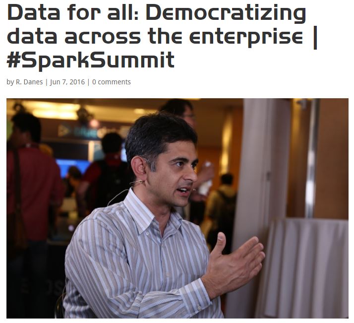 theCUBE's tweet photo. Democratizing data across the enterprise 
https://t.co/EpHlSMjxkJ
via @SiliconANGLE #theCUBE #SparkSummit @qubole https://t.co/I3jLNTvCKI