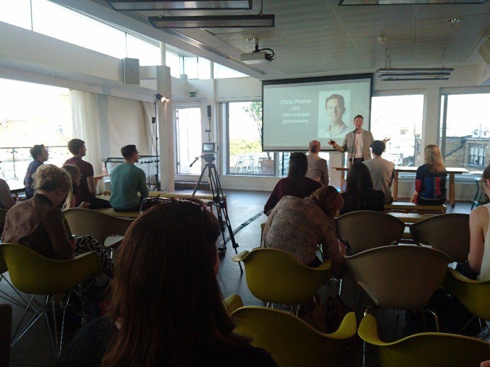 TMWData's tweet photo. @chrispearce setting the scene for the ninth #TMWinfluence session, the battle of Personalisation and Privacy 🔏 https://t.co/DR2ZDBA0Nf