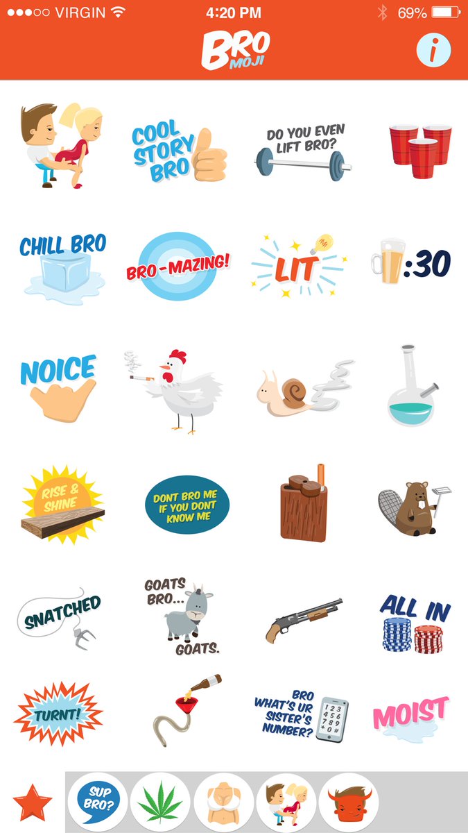 bromojiapp's tweet photo. #Bromoji is FREE for #BFFDay, #bros! Let's #bromance!  #NatioanlBestFriendsday @barstoolsports @totalfratmove https://t.co/rnL2L061pZ