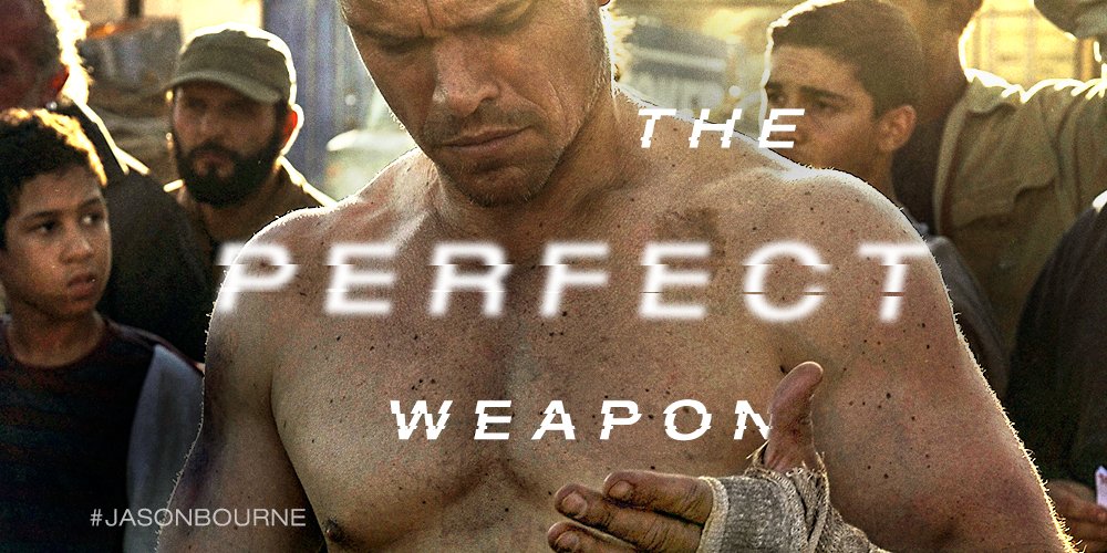 #JasonBourne. In theaters July 29.