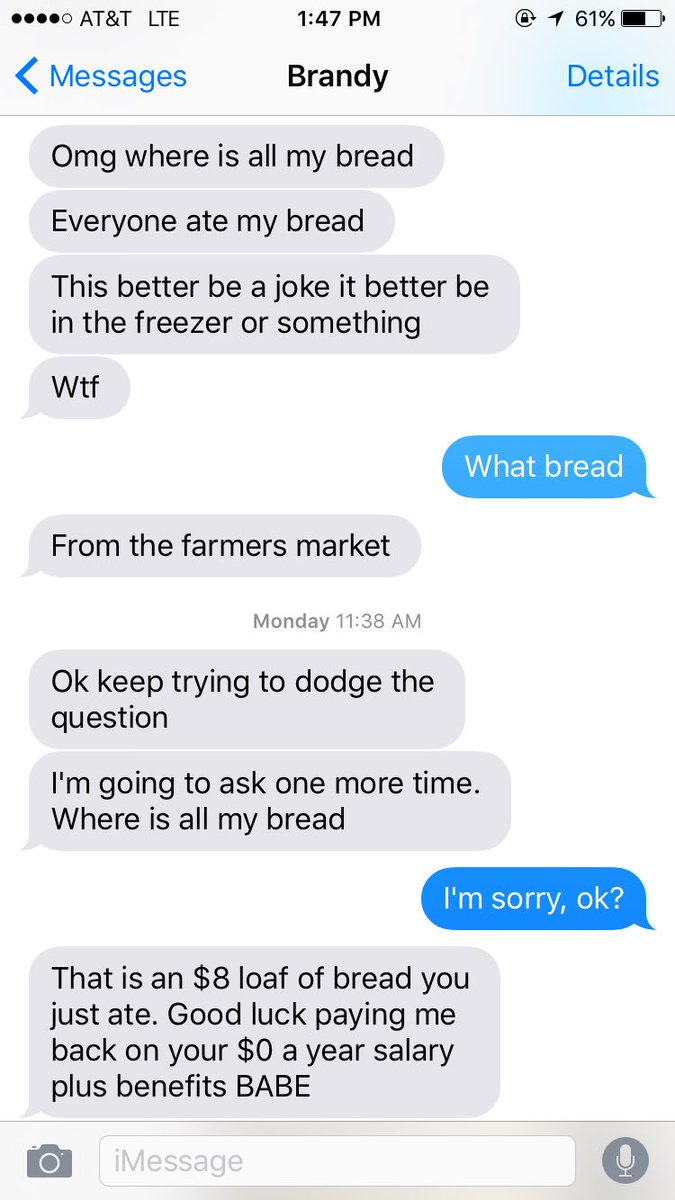 Why do I ever even text Brandy