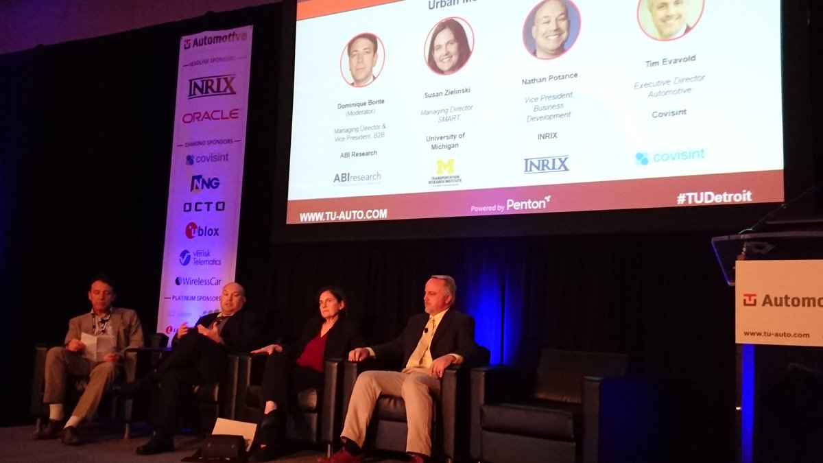 Maas - Mobility as a Service is about to really winning ground. Great panel @TUAutomotive #allyapp