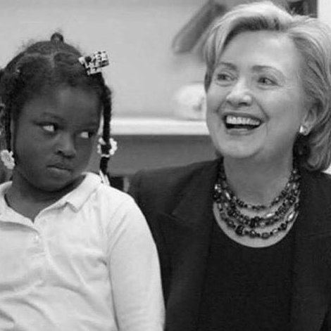 when you gon vote for her but you still have reservations