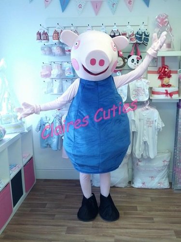 GEORGE PIG
WIRRAL MASCOTS STORE
104 Seaview Road
Wallasey,
Wirral
0151-345-5163
WirralMascots.co.uk