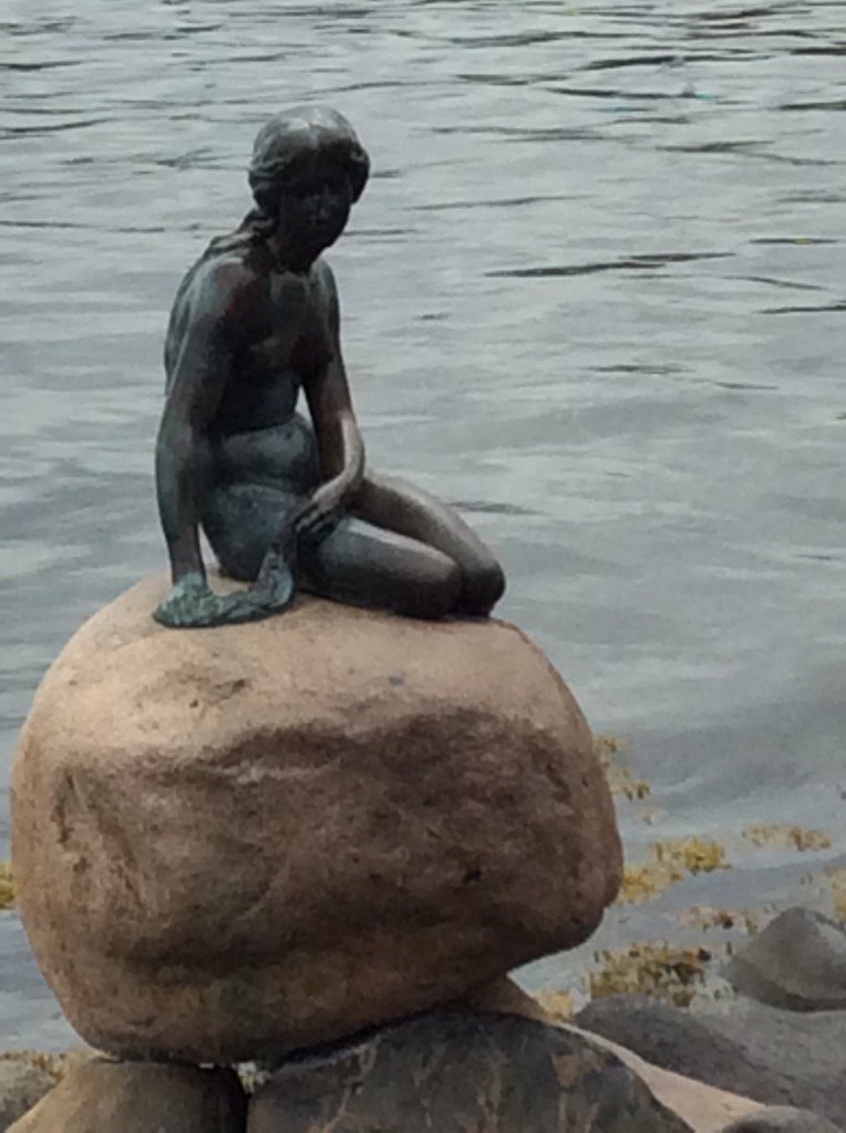 Yes, we did visit the little mermaid