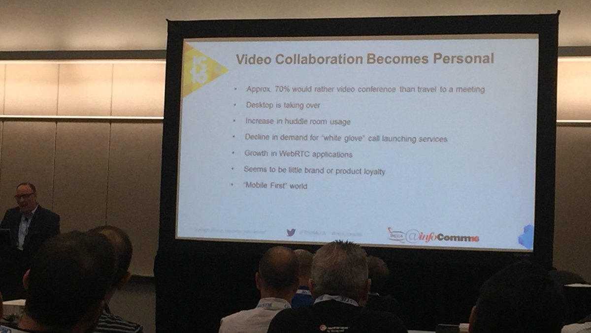 Mobile video collab w/context better serves user demand &amp; workflows - IS80 panel discussion #InfoComm16 <a href="/CiscoCollab/">Cisco Collaboration</a>