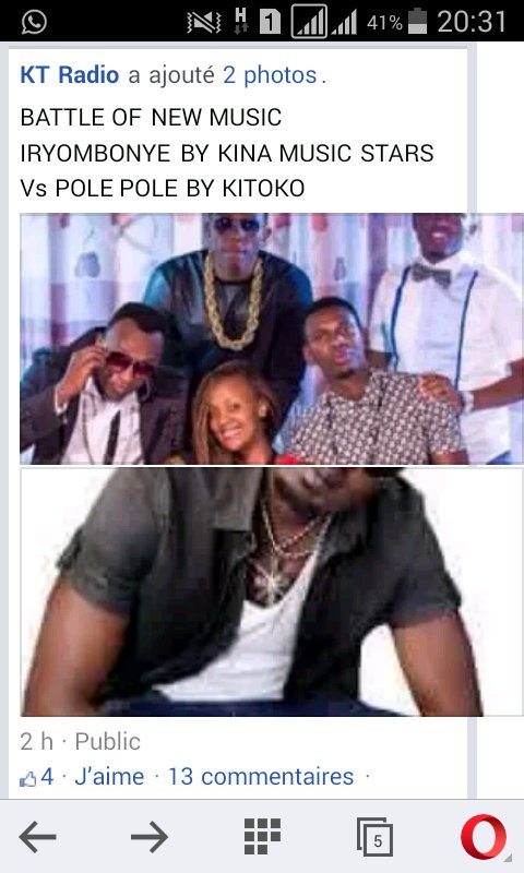 Kitokobibarwa's tweet image. Thank you for promoting my new song #Pole_Pole @kigalitoday @Muzungu4 @Andrewshyka @MUZOGEYEPlaisir @ktpressrwanda