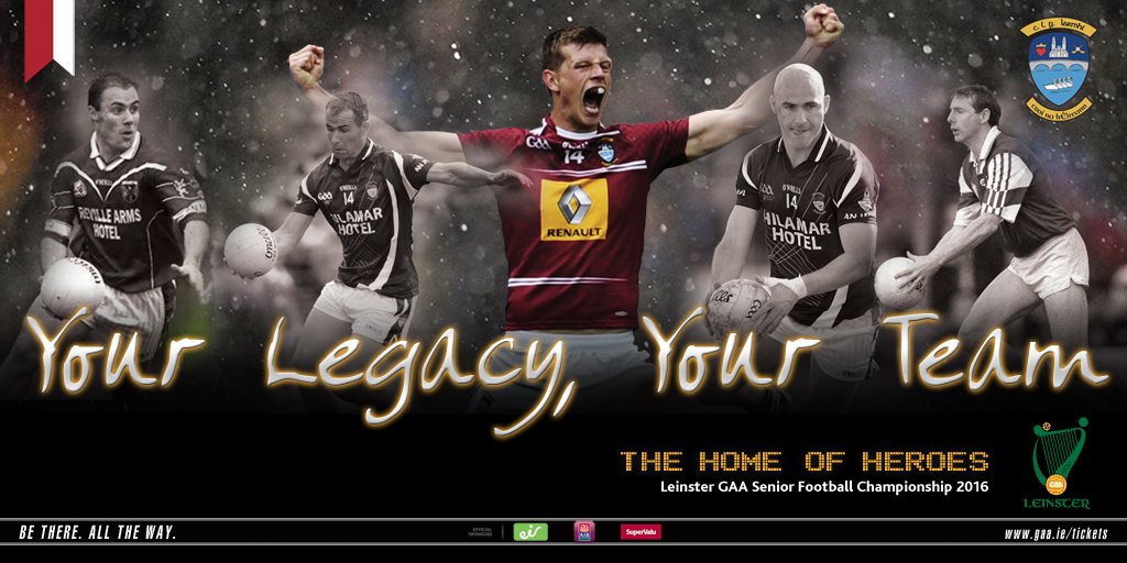 Leinster GAA (@gaaleinster) on Twitter photo There's been many heroes in <a href="/westmeath_gaa/">Westmeath GAA</a> in recent years. They need your support on home soil on Sunday. Be There! There's been many heroes in <a href="/westmeath_gaa/">Westmeath GAA</a> in recent years. They need your support on home soil on Sunday. Be There!