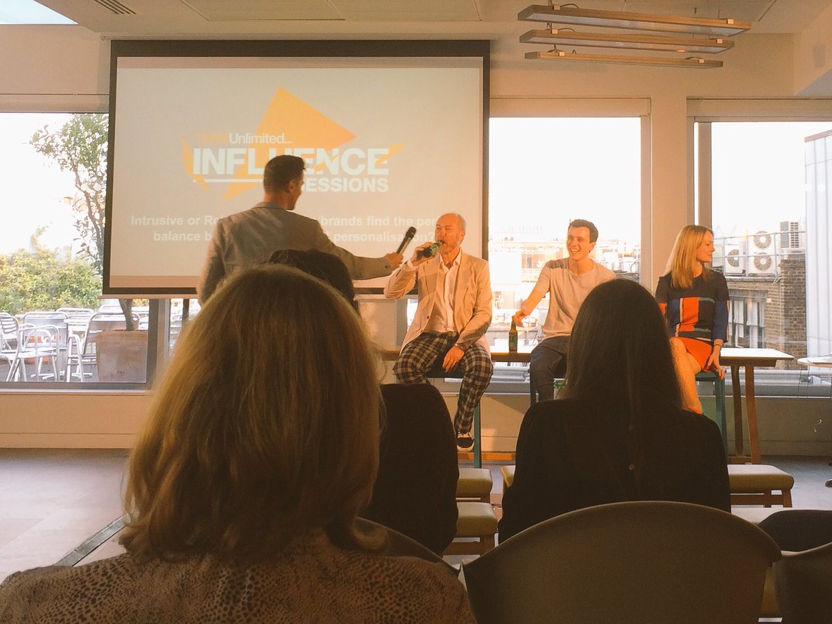 TMWSocial's tweet photo. Presentations done, it's panel time! Privacy and hacking case studies are hot topics for the speakers. #tmwinfluence https://t.co/cRHhuT90tp