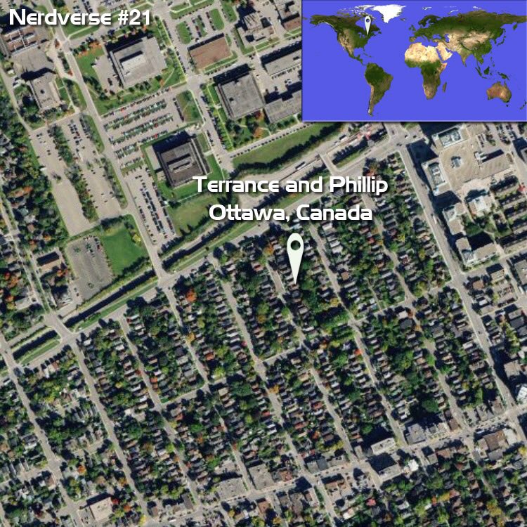 nerdnav's tweet image. #Nerdverse No 21. Terrance and Philip. The fart-obsessed Canadians in #SouthPark