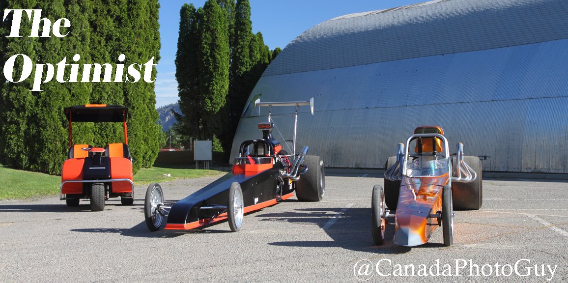 Always nice to see an optimist. #dragster on display for the Wine Country Racing Association.