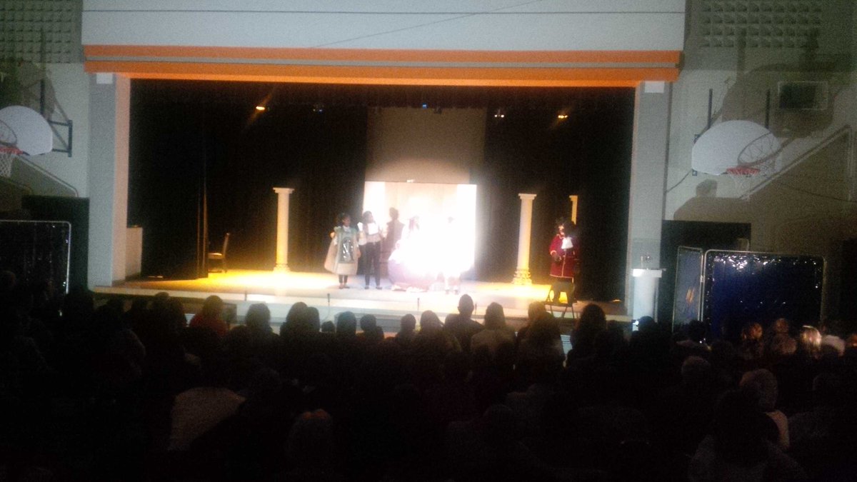 StAndreTCDSB's tweet photo. Proud moment as St. André 's Principal. First major production. Thank you to Directors Massara and Ignoto and CREW! https://t.co/R0a9avkQiI