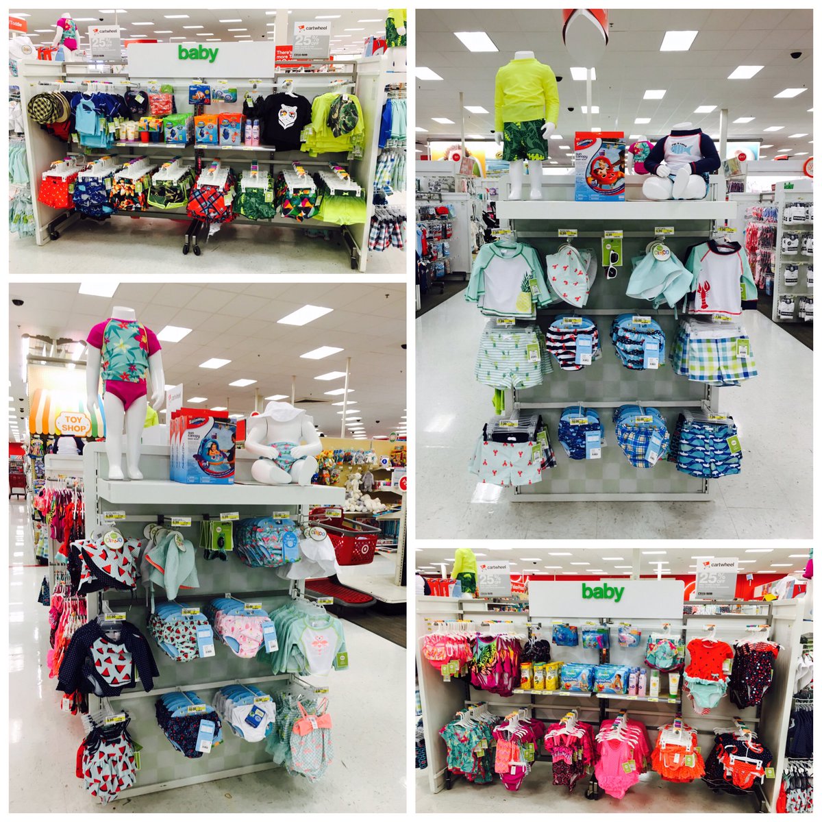 Bring on the heat. Swim shop <a href="/T2018/">Teresa Ortiz</a>, just in time for Cartwheel promo. <a href="/Jimanton12/">Jim Antón</a> @tracyacurry1 <a href="/angel_yanke/">Angel</a>