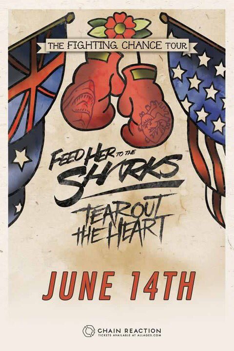 CarvedLikeKings's tweet photo. Come out to this on Tuesday! $12 message us for tickets! @ChainReactionCA @FHTTS @TearOutTheHeart https://t.co/Em2rb8q1SO