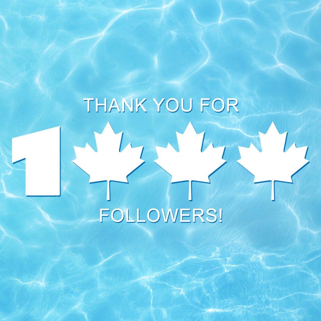 PoolSuppliesCdn's tweet photo. We hit 1K β Big thanks to all our followers! #poolfriends #canadians #thankyou visit us @ https://t.co/uJBgmirP9y https://t.co/WdP2iLQ2sN