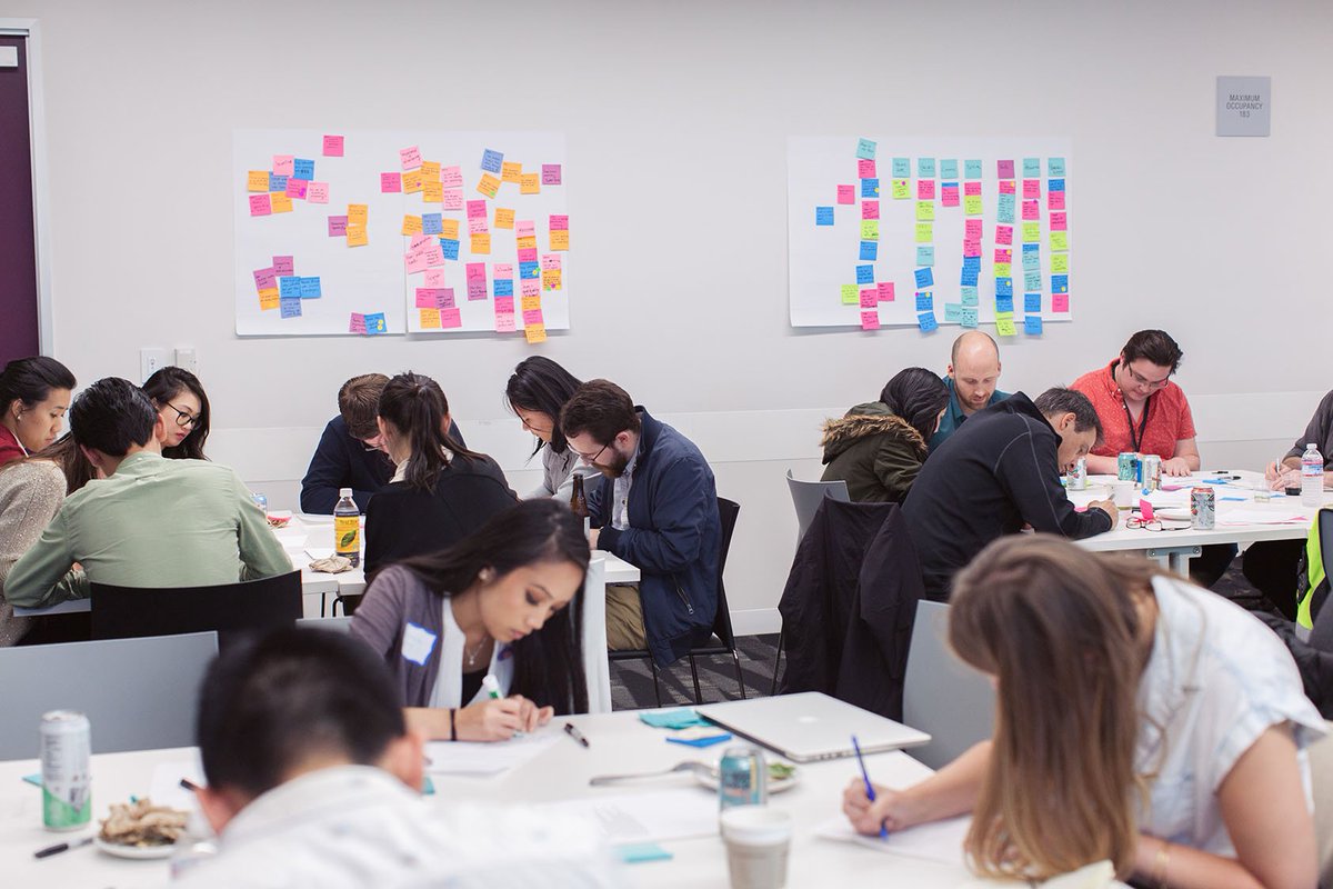 GoogleDesign's tweet image. Packed house last night for our @sfdesignweek sprint workshop! Thx to #SFDW &amp;amp; all who attended. 👏