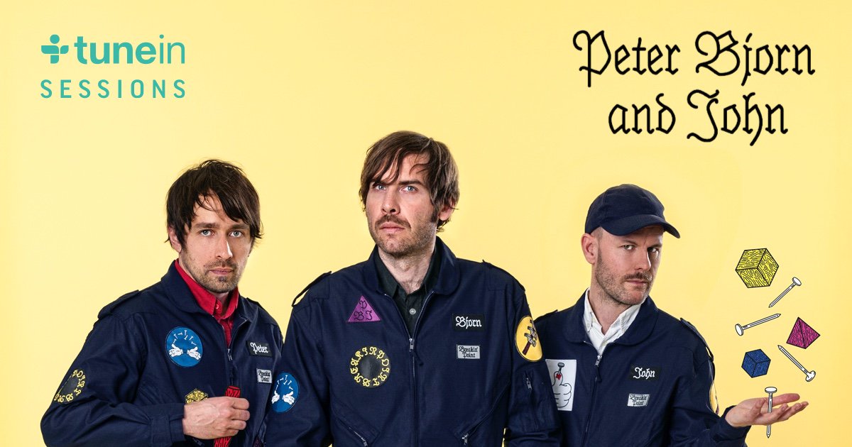 tunein's tweet photo. On #TuneInSessions, @PeterBjornJohn discuss #BreakinPoint, their first album in 5 years: https://t.co/razXYYnKIL https://t.co/uvMvcAMYUj