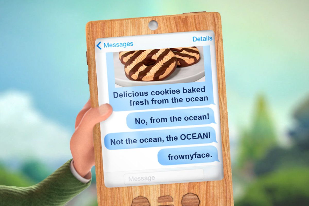 KeeblerUS's tweet photo. Why does my phone keep changing the words?
#ErnieLearnsSocial https://t.co/GzGIPmt7oV