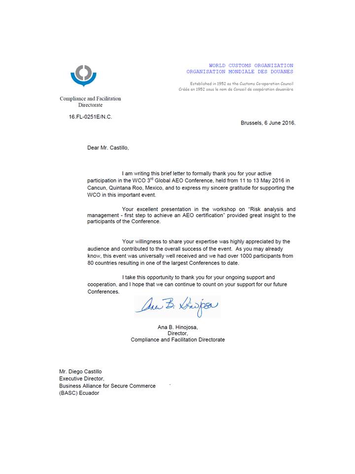 BASCPICHINCHA's tweet photo. Carta de la #OMA para #BASCECUADOR https://t.co/RCR3WFQCkP