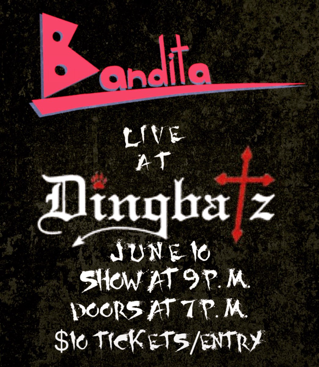 terminal_fury's tweet photo. Mark your calendars for 9pm this Friday! @DingbatzNJ #rock #newjersey #bandita #intacepta https://t.co/4bKP9ObxsJ
